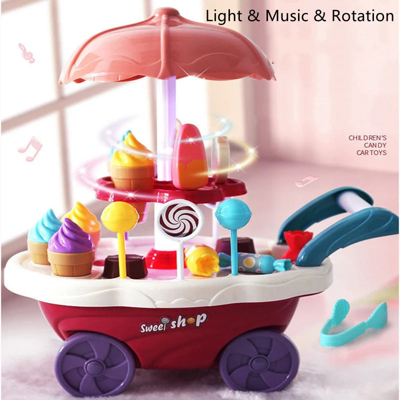 Ice Cream Candy Cart Toy