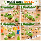 Magnetic Snake Game Toy Eating Itself with Sound & Light