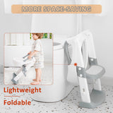 Toilet Potty Training Seat with Step Stool Ladder