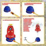 Outdoor Water Rocket Sprinkler
