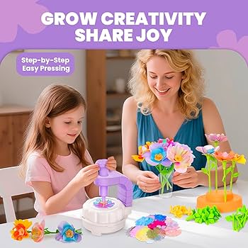 DIY Flower Craft Kit (102 Pcs)