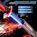 Anime Rainbow LED Lightsaber Katana Sword – Rechargeable Color-Changing Light & Sound
