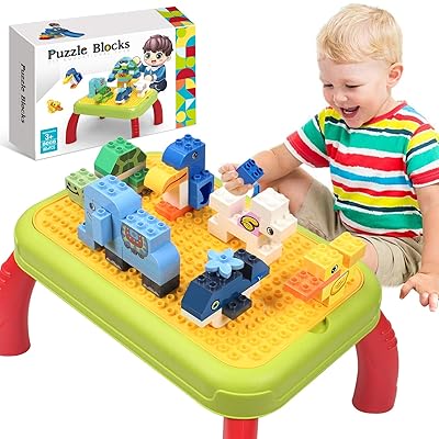 Blocks Creative Table Building Blocks Table