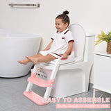 Toilet Potty Training Seat with Step Stool Ladder