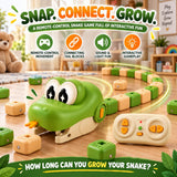 Magnetic Snake Game Toy Eating Itself with Sound & Light