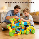 This Magnetic Train Truck Builder Set (48 Pcs)