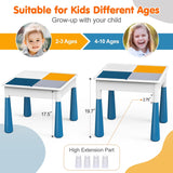 5-in-1 Building Blocks Table Set – Includes 1 Chair & 200+ Blocks Set