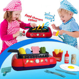 DIY Magic Food Cooking Set – Color-Changing, Bubble-Grill Fun!