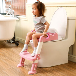 Toilet Potty Training Seat with Step Stool Ladder