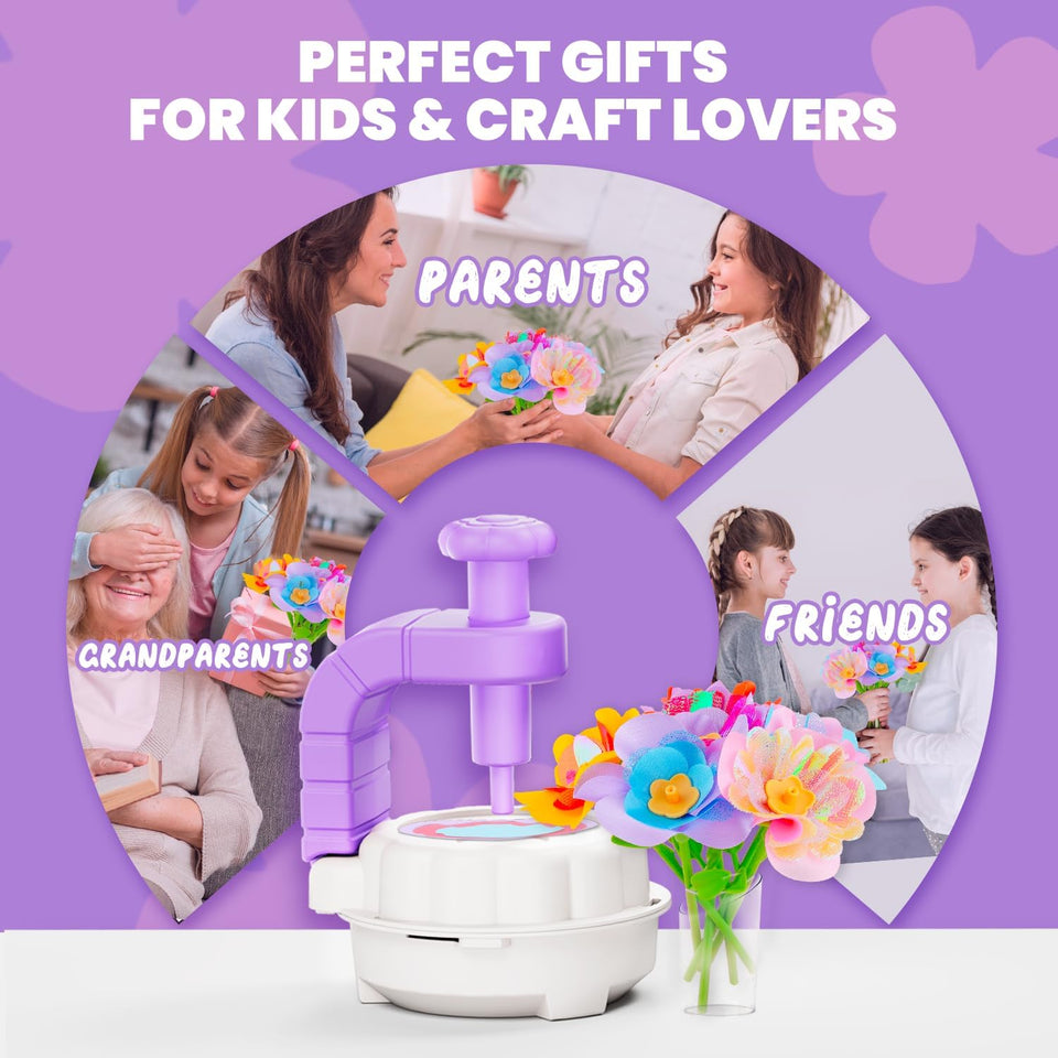 DIY Flower Craft Kit (102 Pcs)