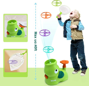 Whale Catching Game Flying Disc Launcher