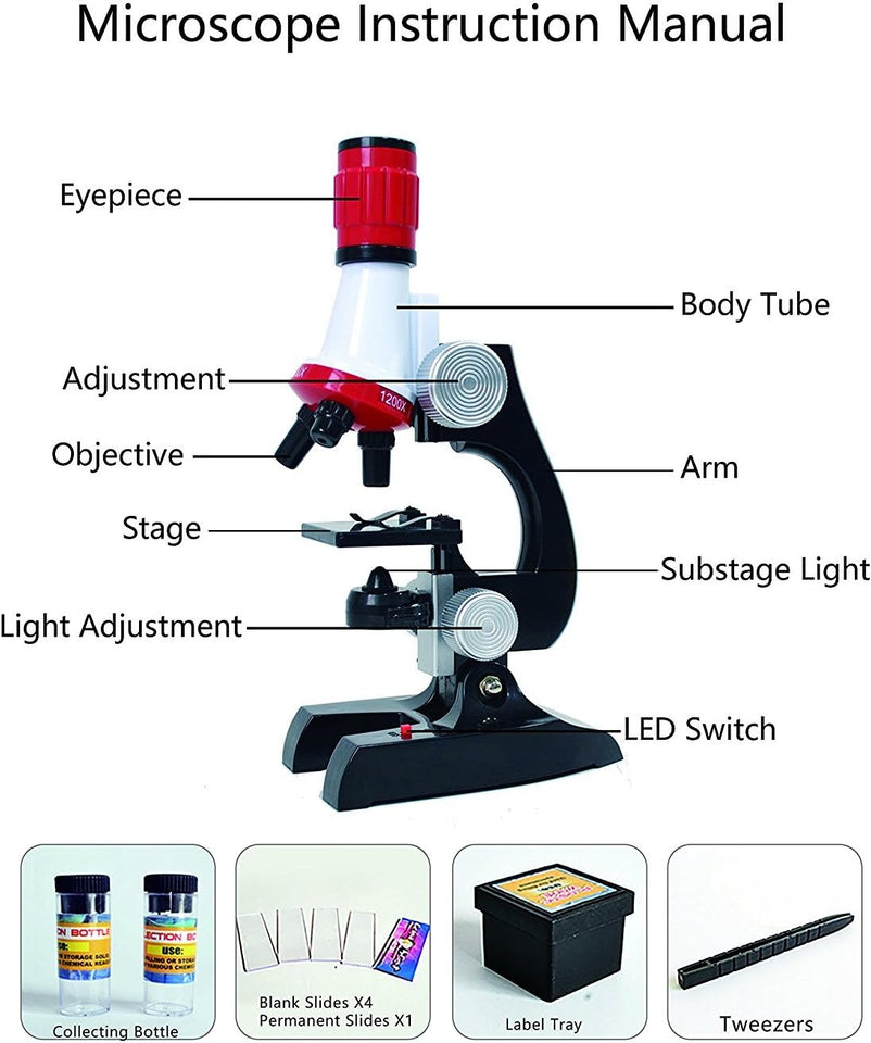 Kids Science Microscope Kit🔬