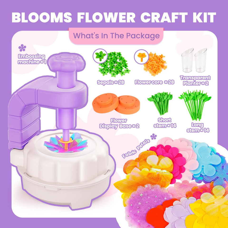 DIY Flower Craft Kit (102 Pcs)