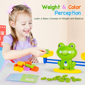 Frog Balance Math Game Educational Toys