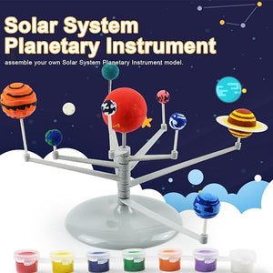 STEM Solar System Rotating Planet