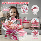 Pretend Dentist Playset for Kids – Doctor Kit with Medical Bag & Realistic Dental Tools for Toddlers Ages 3-5