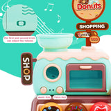 Pretend Play Donut Shop Playset with Lights and Music