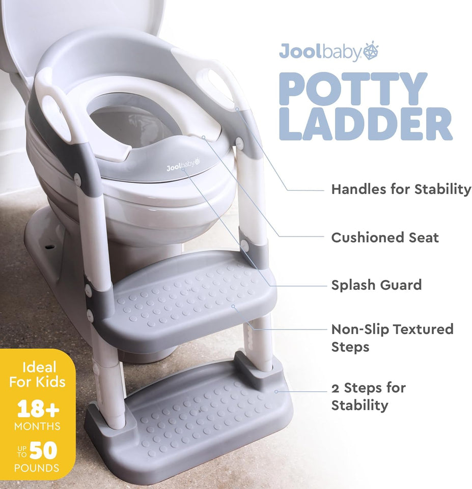 Toilet Potty Training Seat with Step Stool Ladder