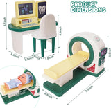 Realistic Pretend Play Doctor Kit with Toy Stethoscope and Medical Tools