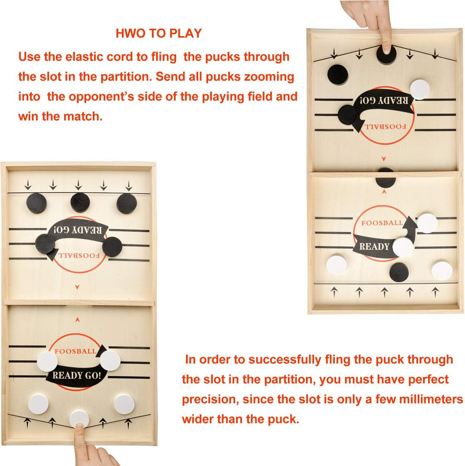 Fast Sling Puck Board Game