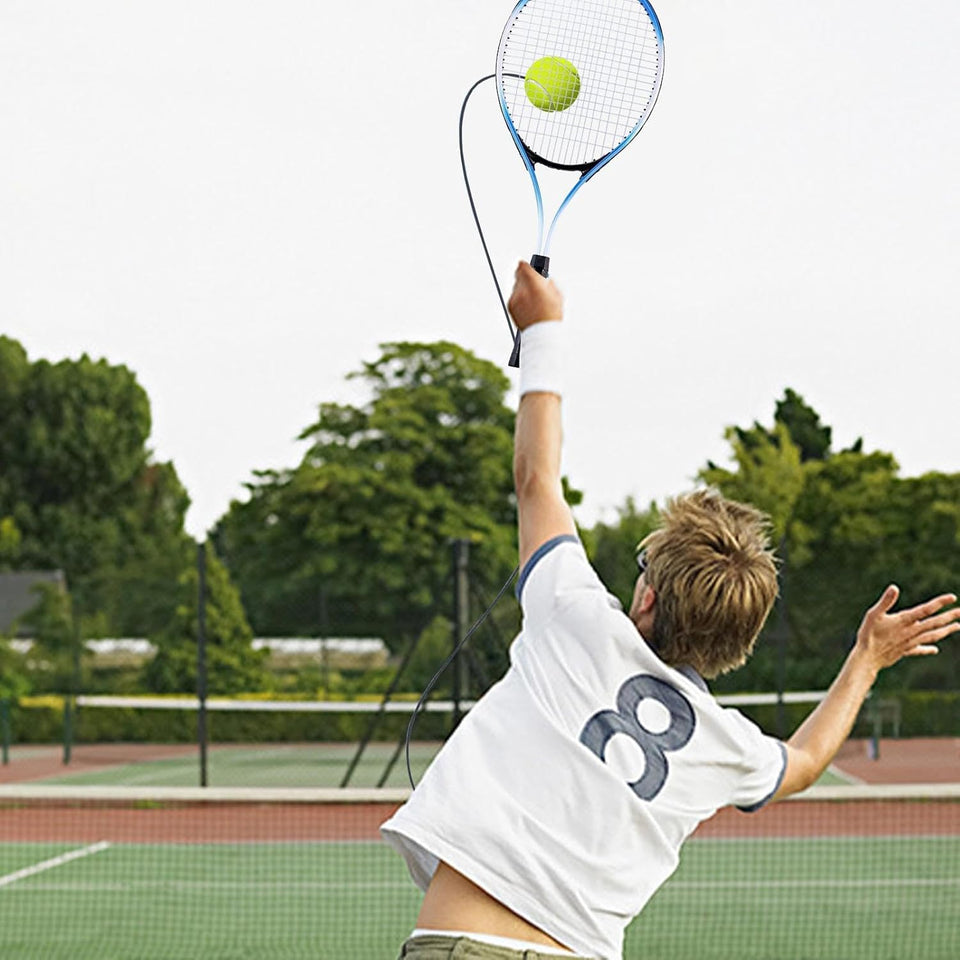 Solo Tennis Trainer Rebound Ball with 2 String Balls