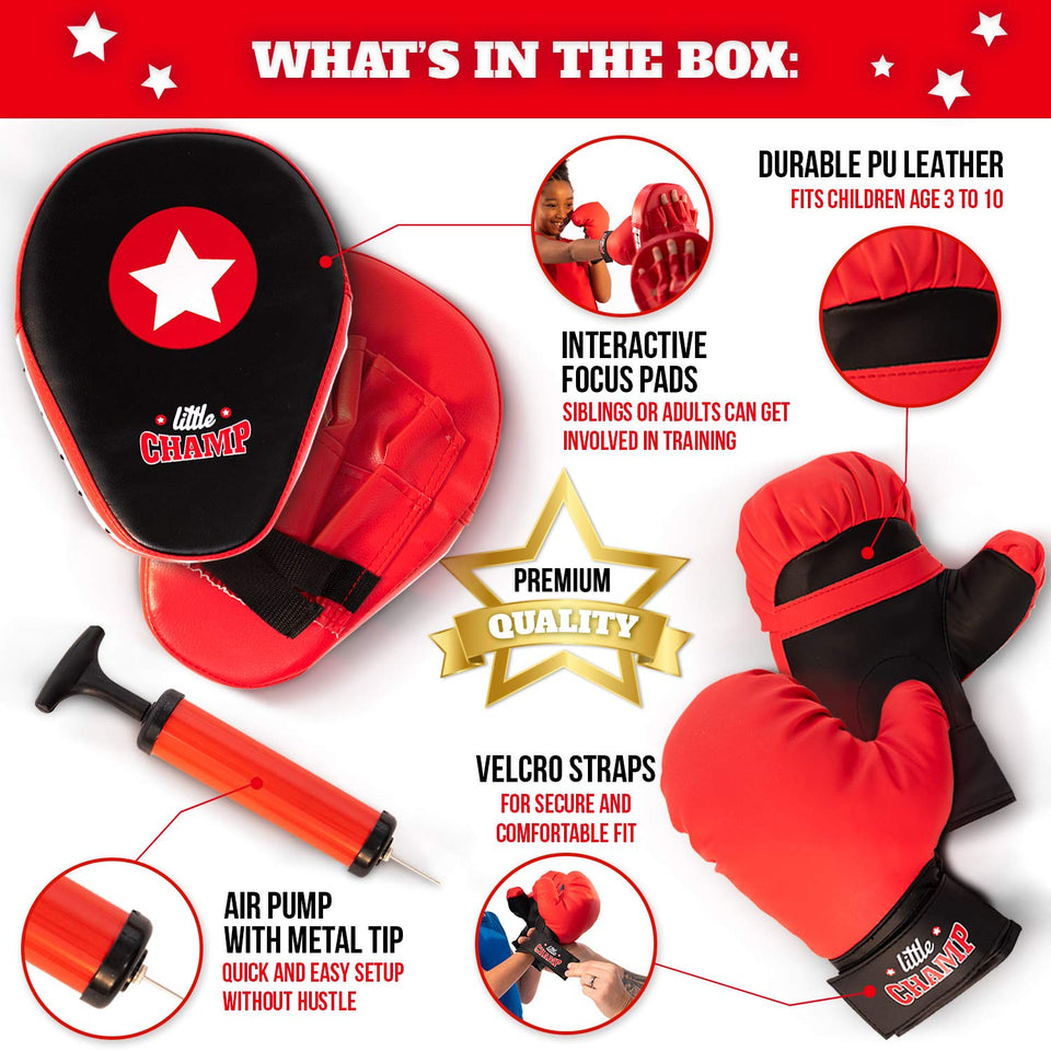 Kids Boxing Set with Punching Bag