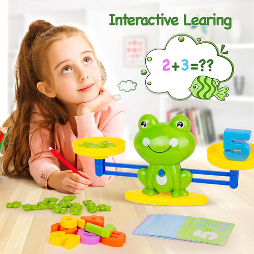 Frog Balance Math Game Educational Toys