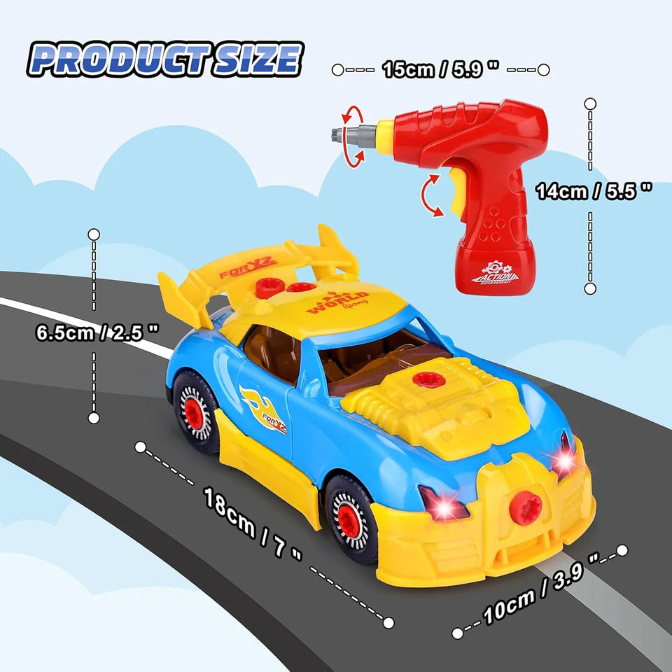 30 Pcs Engineering Car Set