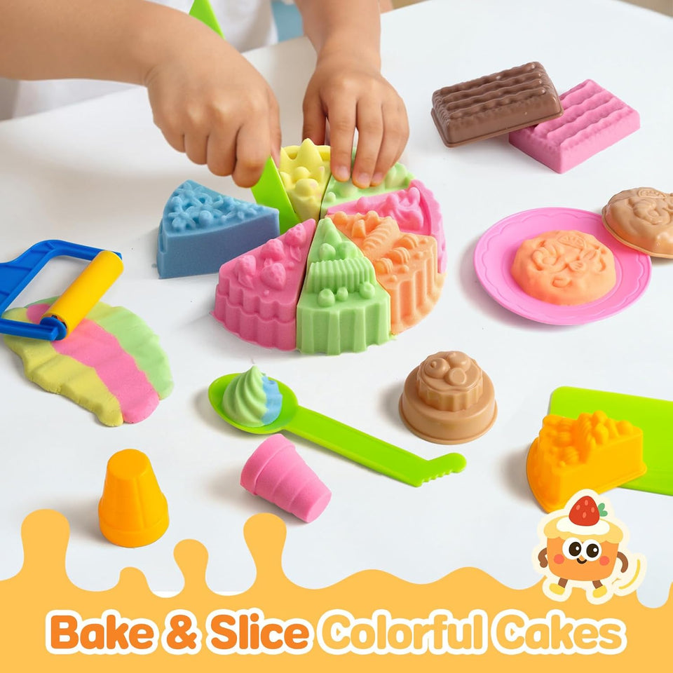 Cake Magic Play Sand Kit 🍰