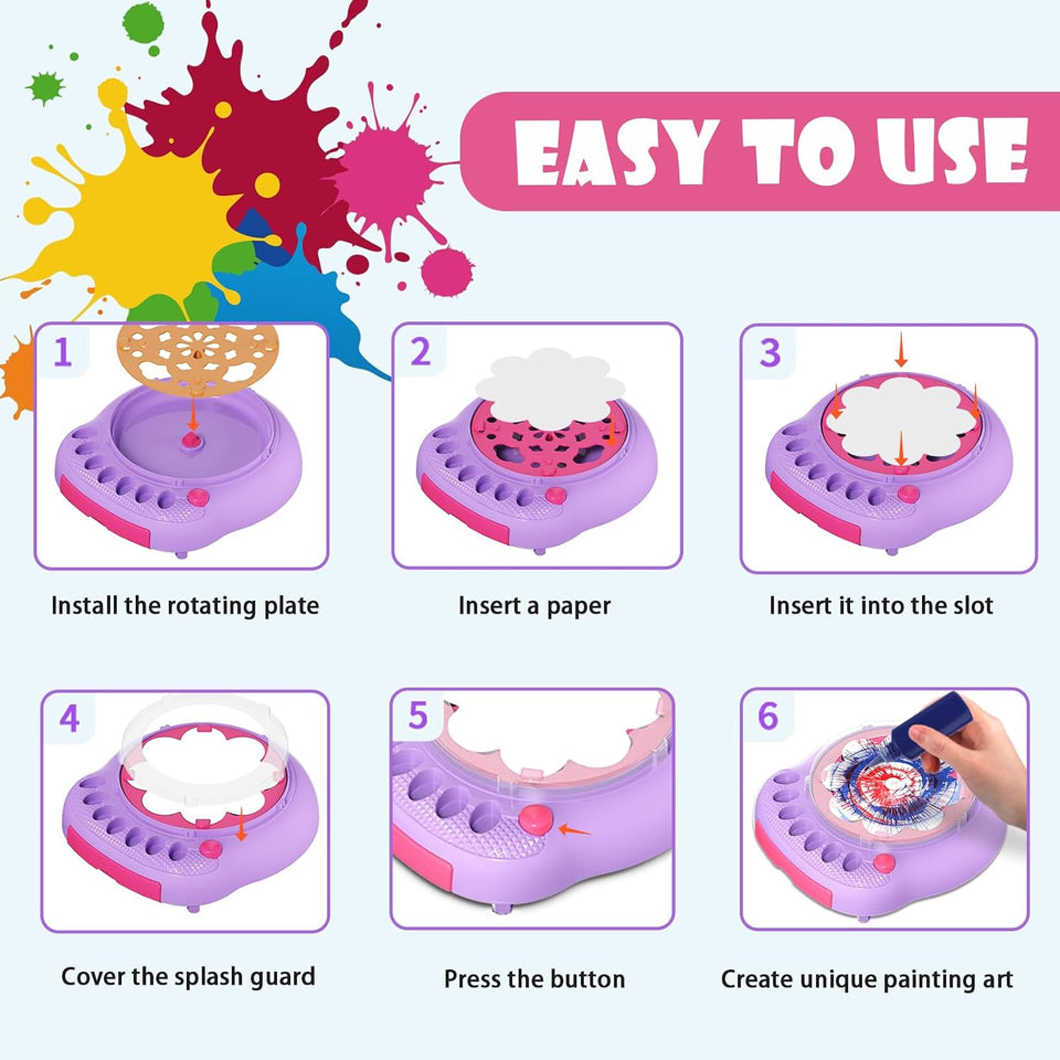 Paint Spinner Arts & Crafts Kit