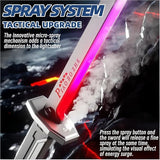Anime Rainbow LED Lightsaber Katana Sword – Rechargeable Color-Changing Light & Sound
