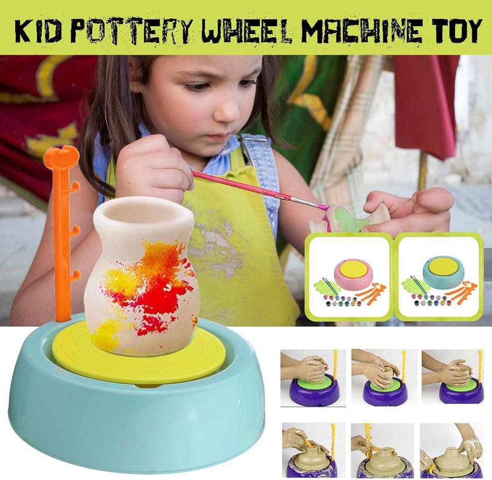 ELECTRIC POTTERY WHEEL ART CRAFT KIT