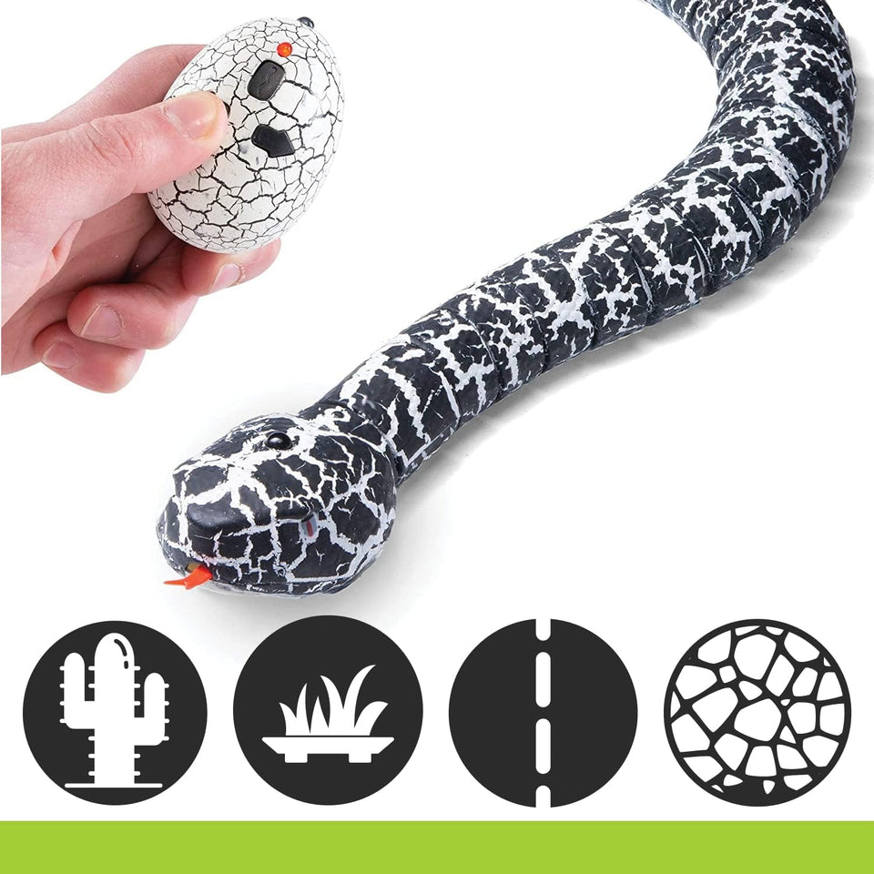 Realistic Remote Control Snake With Egg Shaped Controller