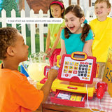 Pretend Play Calculator Cash Register Supermarket Toy
