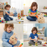 Fluffy Walking Rabbit (Pack Of 3)