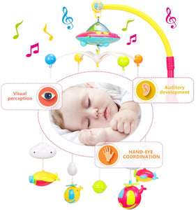 Musical Baby Crib Mobile with Music and Lights