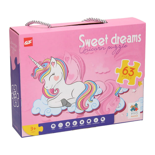 Sweet Dream Unicorn Puzzle 63 Pcs