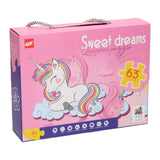 Sweet Dream Unicorn Puzzle 63 Pcs