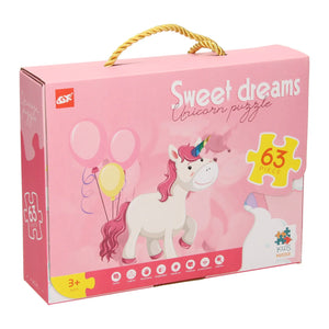 Sweet Dream Unicorn Puzzle 63 Pcs