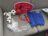 2 in 1 Children Sports Equipment Football Goal Basketball Stands for Kids Outdoor Toy