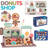 Pretend Play Donut Shop Playset with Lights and Music