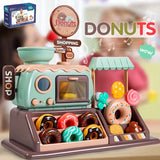 Pretend Play Donut Shop Playset with Lights and Music