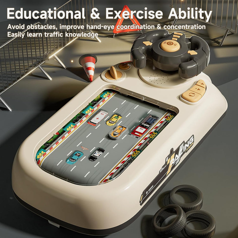 Interactive Kids Driving Steering Wheel Toy