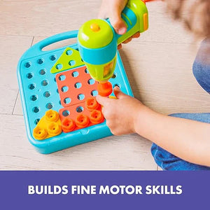 Kids Power Tools With Screwdriver Toy Set