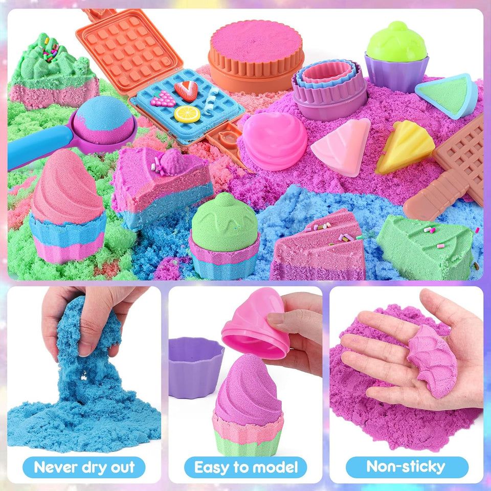Cake Magic Play Sand Kit 🍰
