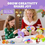 DIY Flower Craft Kit (102 Pcs)