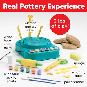 Pottery Wheel Creative Artisan Kit for Kids