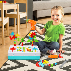 Kids Power Tools With Screwdriver Toy Set