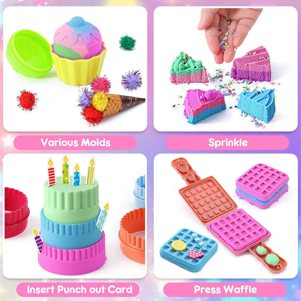 Cake Magic Play Sand Kit 🍰