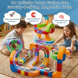 This Magnetic Train Truck Builder Set (48 Pcs)